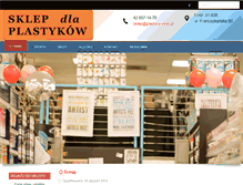 Tablet Screenshot of plastycy.vline.pl